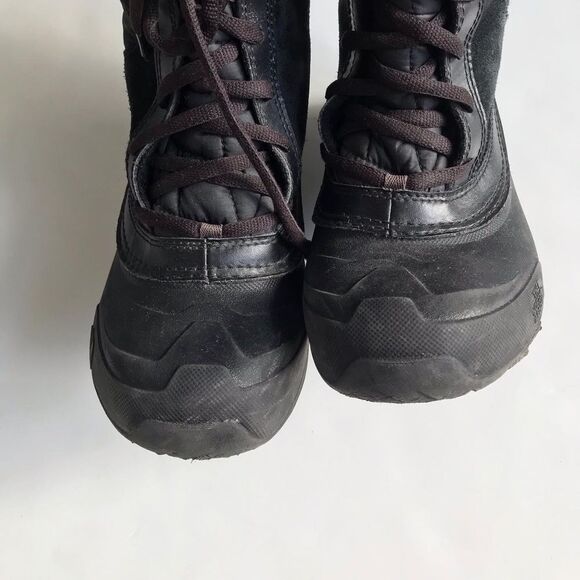 The North Face Girls Shellista waterproof boots GUC- wear on heels size 3 youth - Picture 5 of 10
